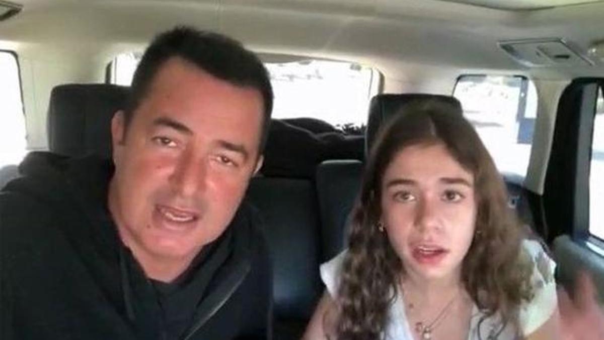Acun Ilıcalı kızı Leyla'yla rap yaptı