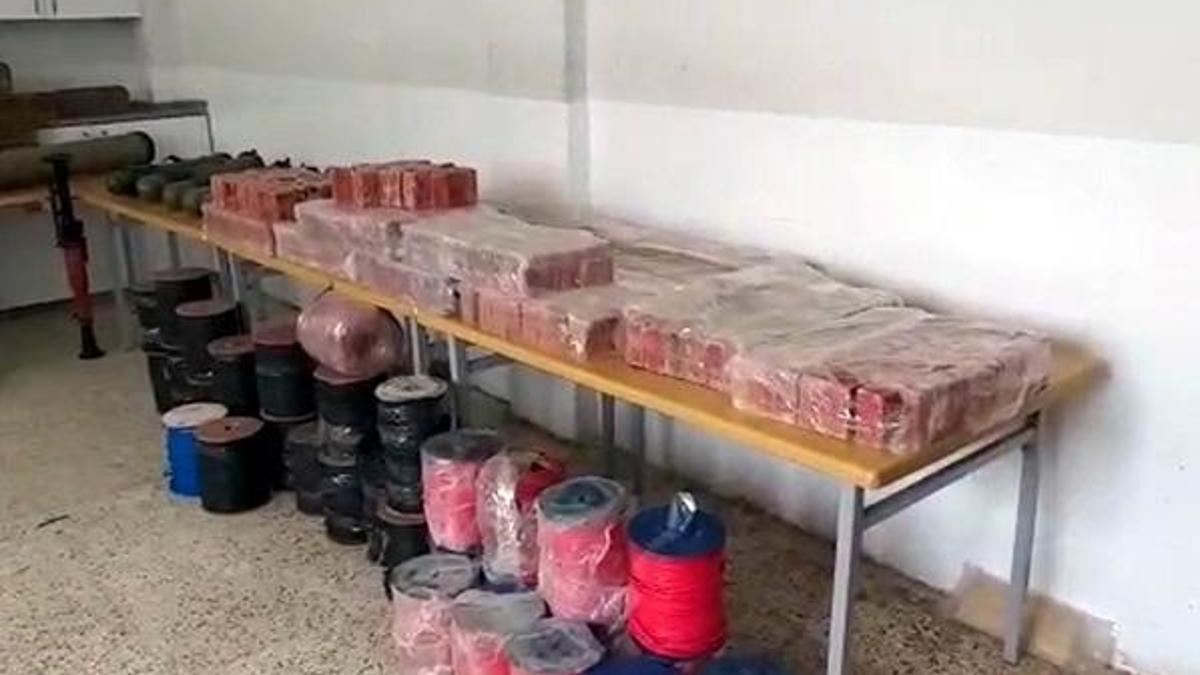 Terör örgütünü jandarma durdurdu! 473 kilo...