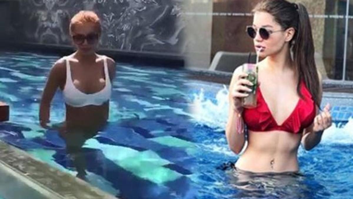 Dubai pozları sosyal medyayı salladı