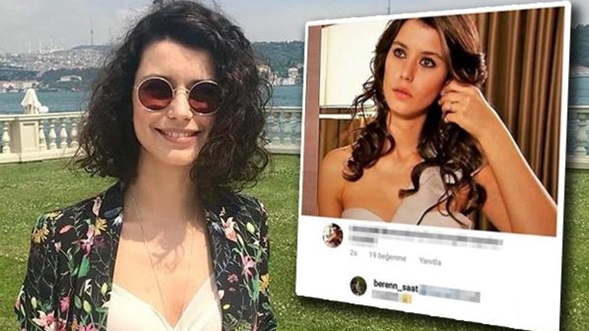 Beren Saat'in takipçisine verdiği cevap şaşırttı!