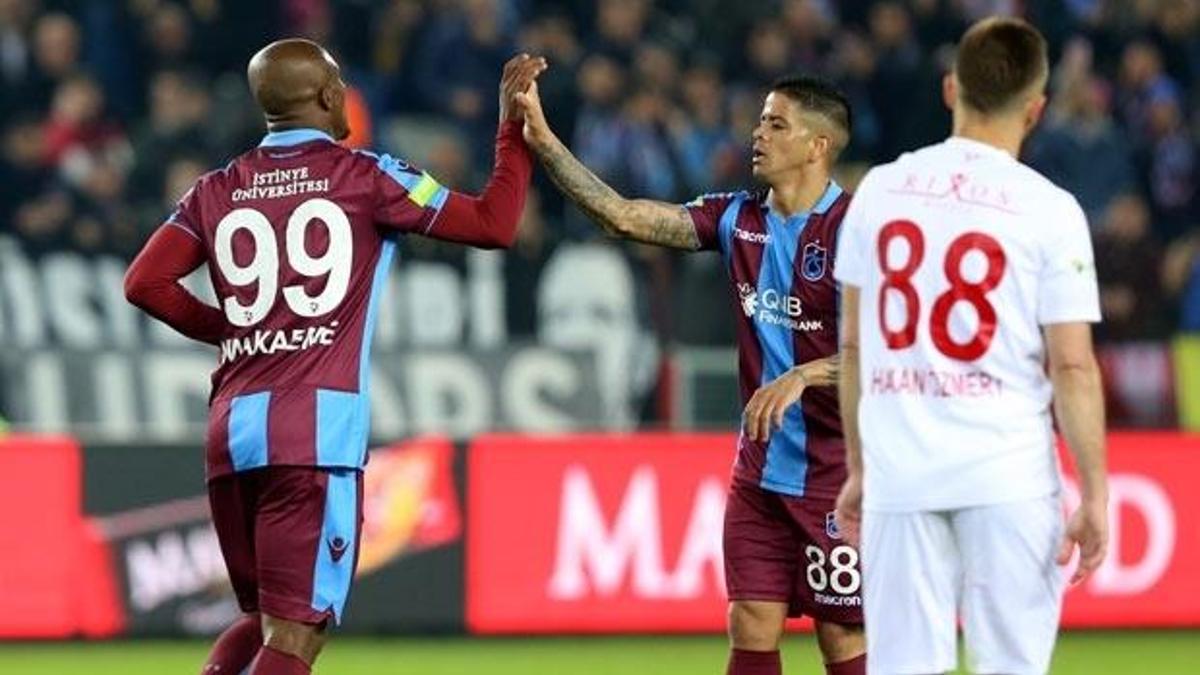 Trabzonspor, Antalyaspor'a gol yağdırdı!