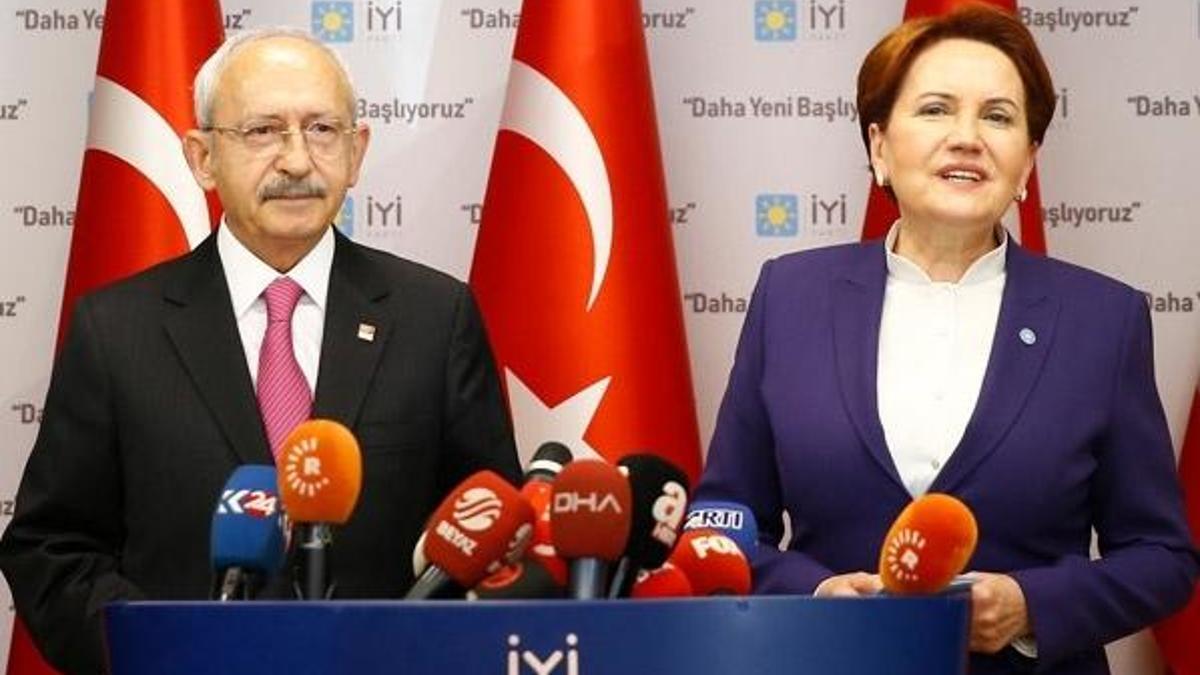 CHP Lideri Kılıçdaroğlu ve İYİ Parti Lideri Akşener'den ortak açıklama!