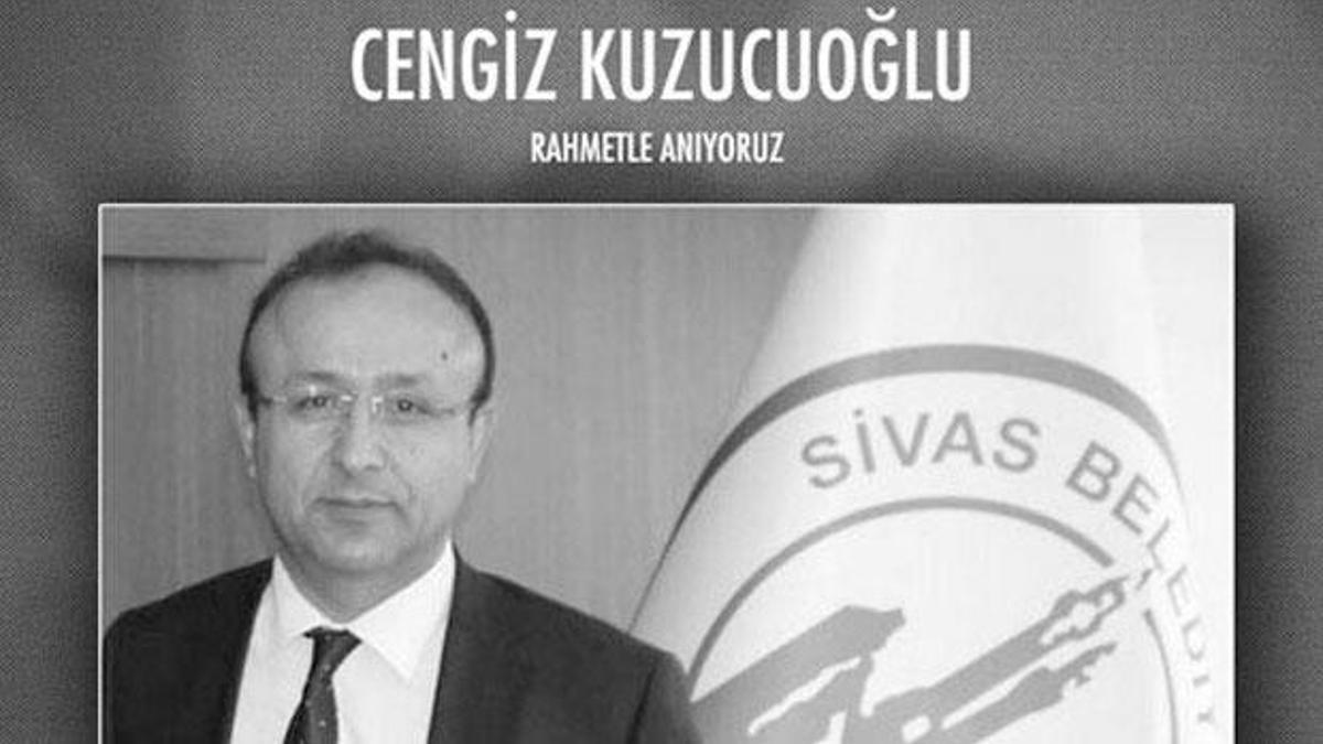 Sivas Belediyespor Asbaşkanı Kuzucuoğlu hayatını kaybetti