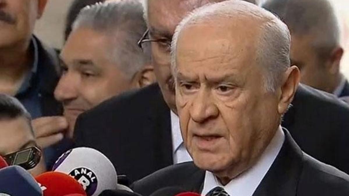 Bahçeli'den son dakika seçim açıklaması