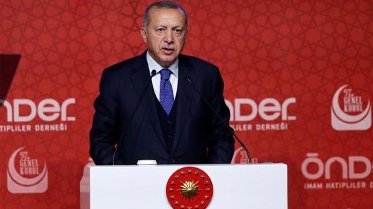 Cumhurbaşkanı Erdoğan o mektubu kürsüde okudu
