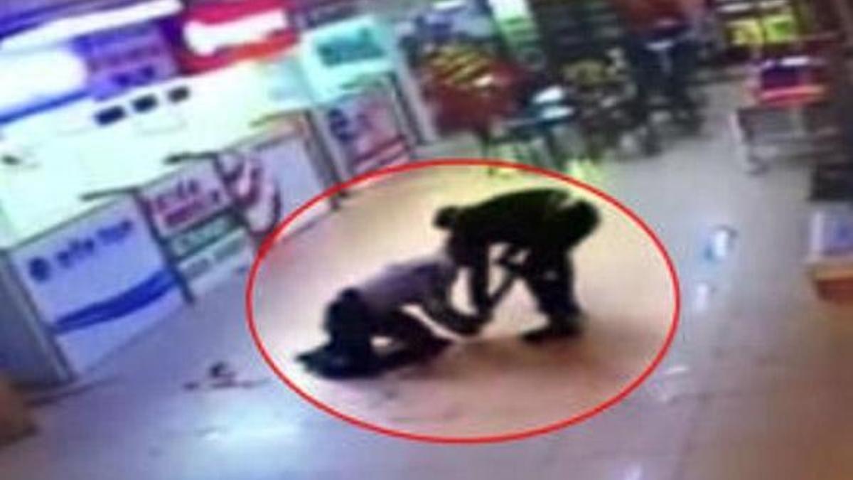 Kız arkadaşına mesaj attı diye dehşet saçtı!