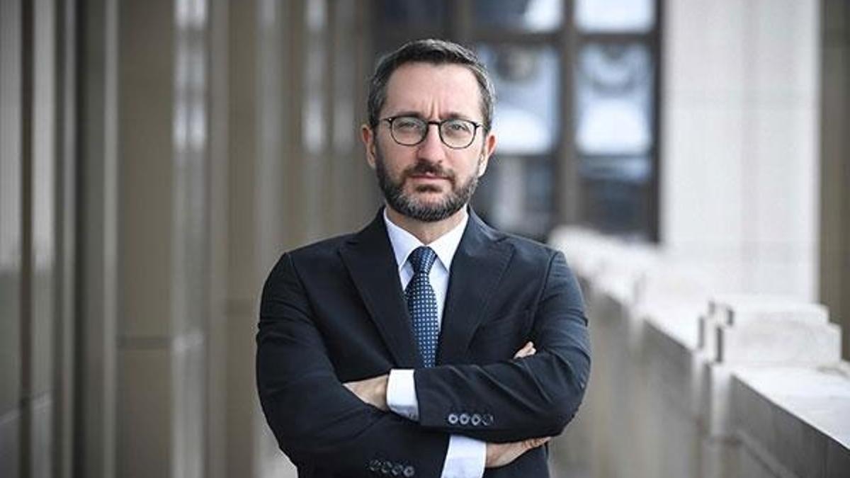 Cumhurbaşkanlığı İletişim Başkanı Prof. Dr. Fahrettin Altun: Kimse teröristlerle şehit yakınlarını aynı kefeye koymaya kalkamaz