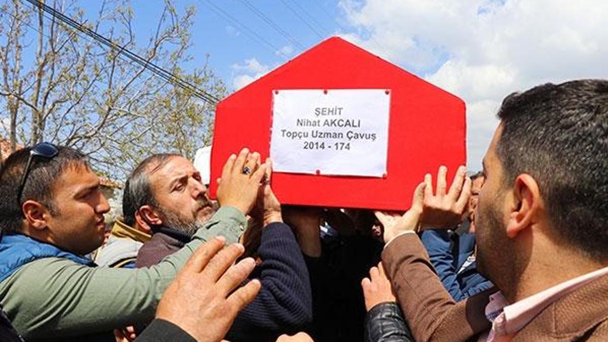 Şehit Nihat Akcalı son yolculuğuna uğurlandı