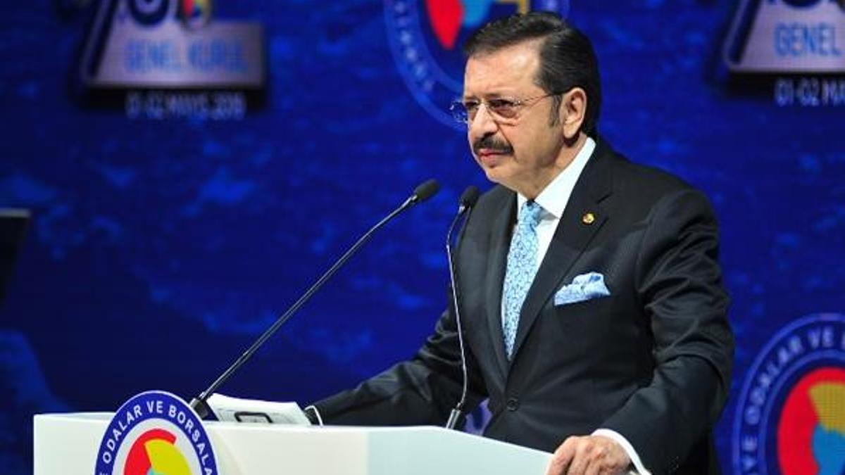 "Odalarımız ve borsalarımız hedefleri için gayretle çalışıyor"
