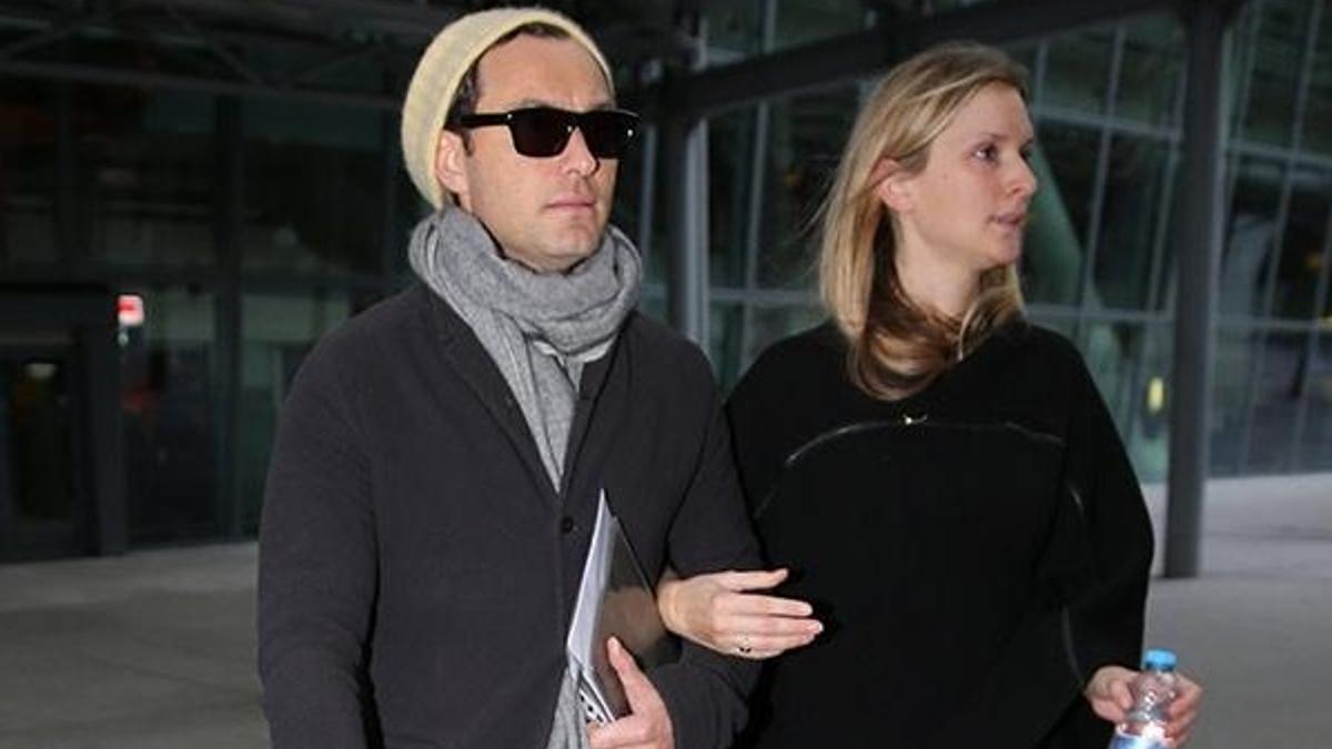 Jude Law ile Phillipa Coan gizlice evlendi