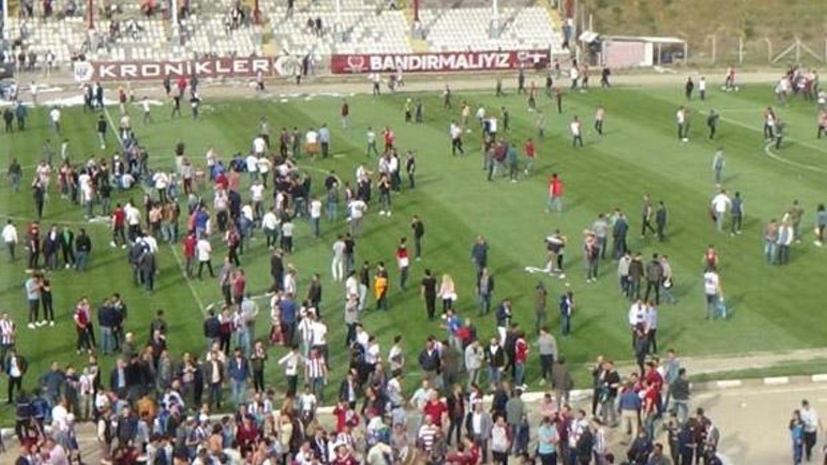 Batuhan Karadeniz'in golünün ardından sahaya indiler!