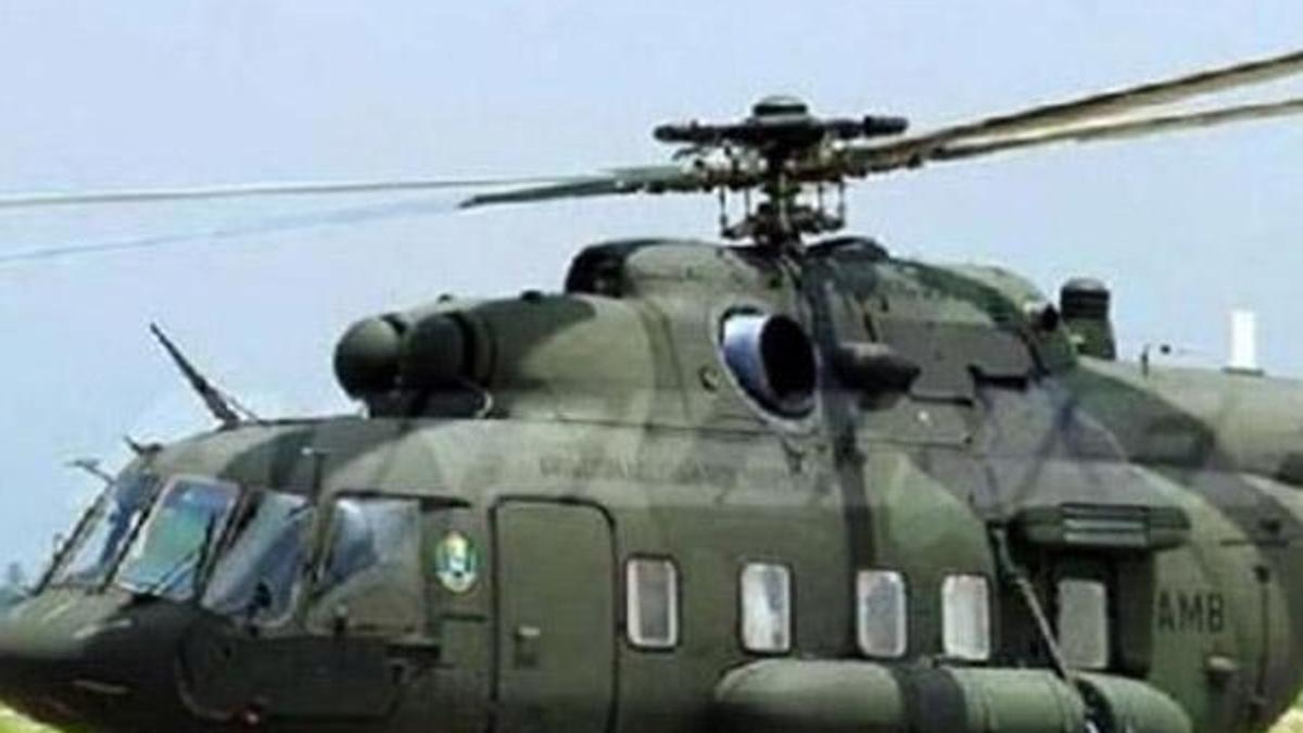 Ülkede şok! Askeri helikopter düştü! Çok sayıda ölü