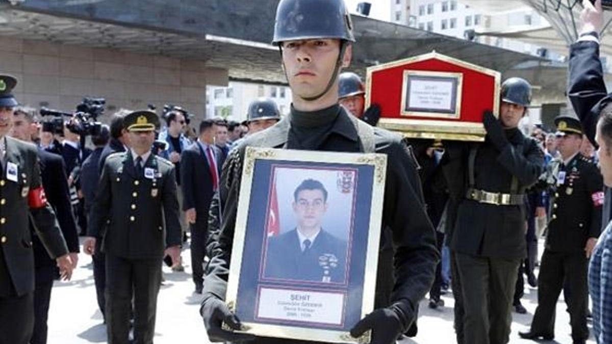 Şehit Yüzbaşı Celalettin Özdemir'e veda