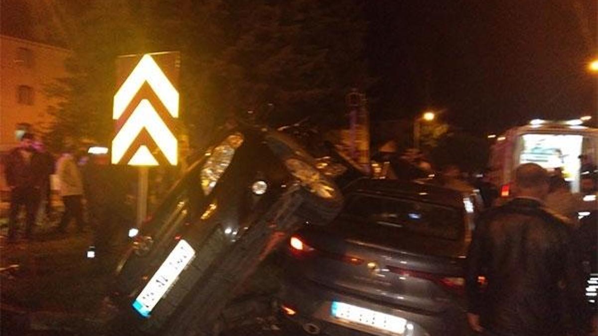 Amasya’da trafik kazası: 4 yaralı