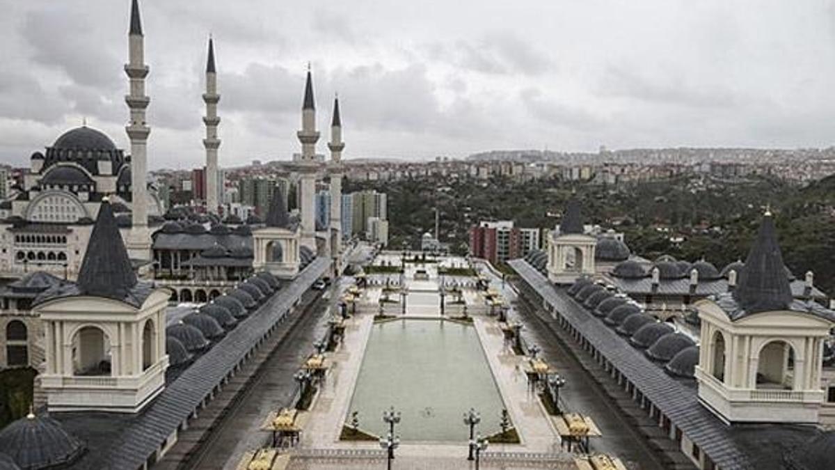 Başkentin üçüncü büyük camisinin resmi açılışı yapıldı