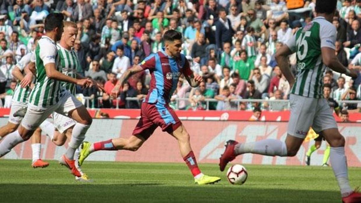 Atiker Konyaspor-Trabzonspor: 2-2