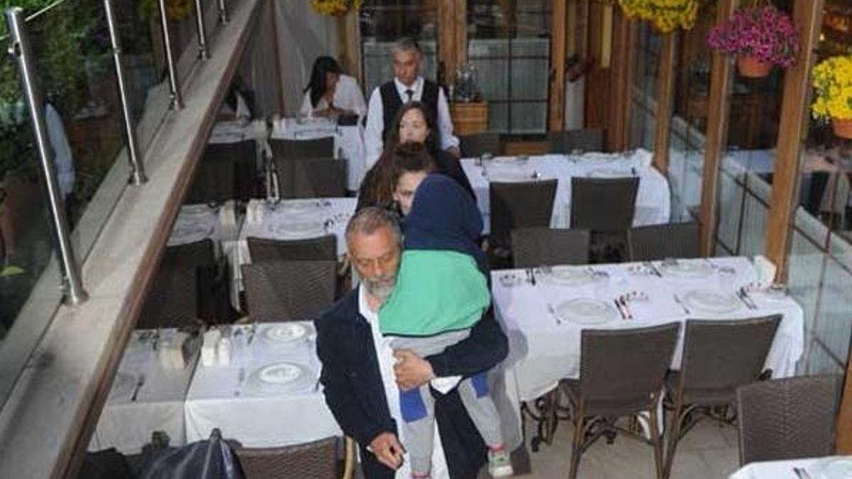 Oğlunu böyle kaçırdı!