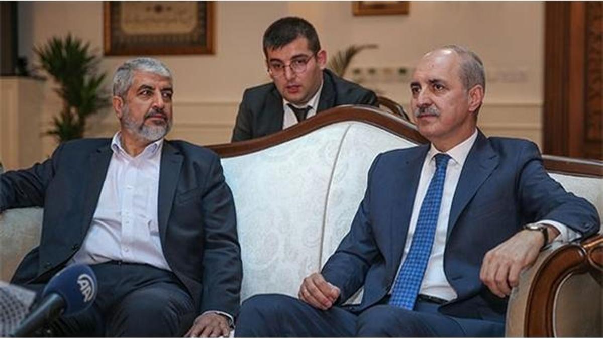 Kurtulmuş, Halid Meşal'i kabul etti