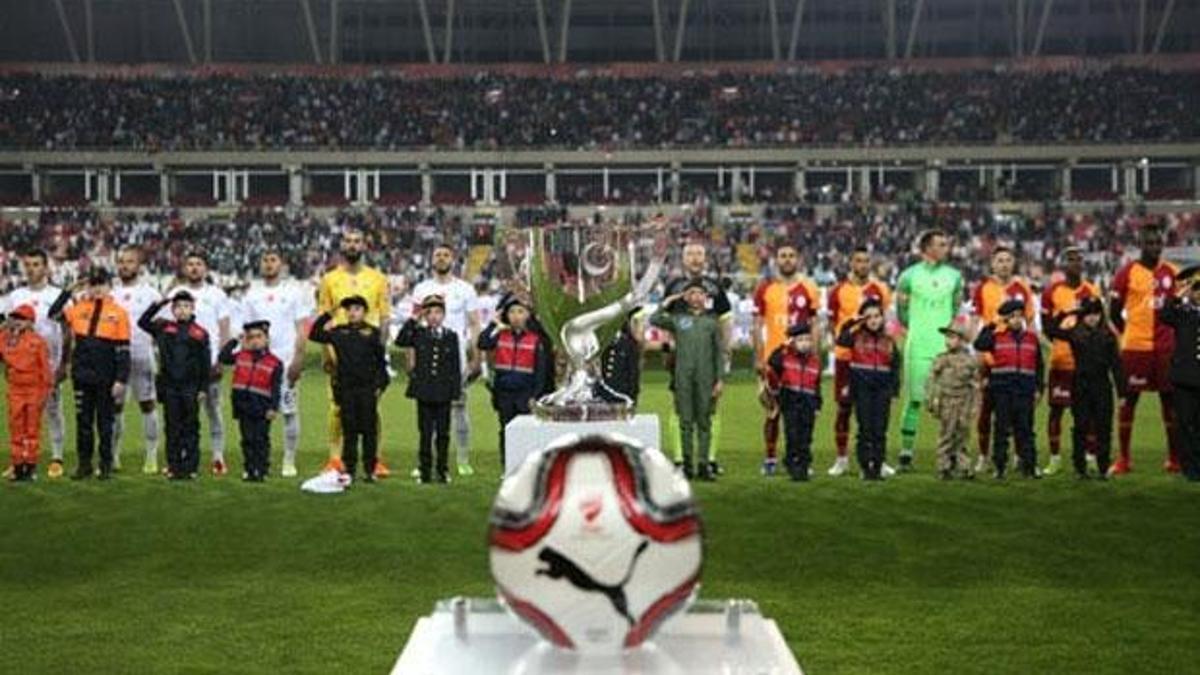 Süper Kupa'da Galatasaray ile Akhisarspor oynayacak