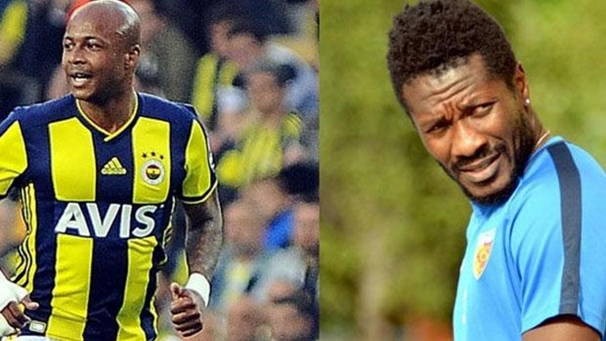 Gyan'ın bırakma sebebi Ayew!