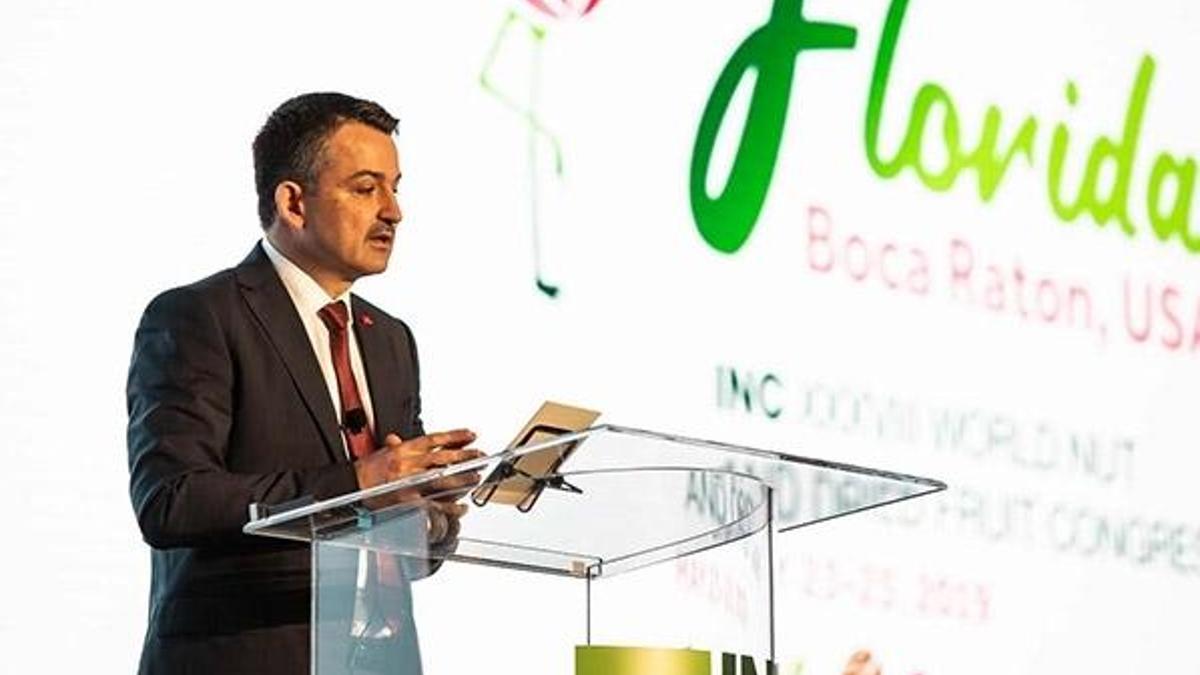 Bakan Pakdemirli: Orta vadede hedefimiz 1 milyon ton fındık üretimi