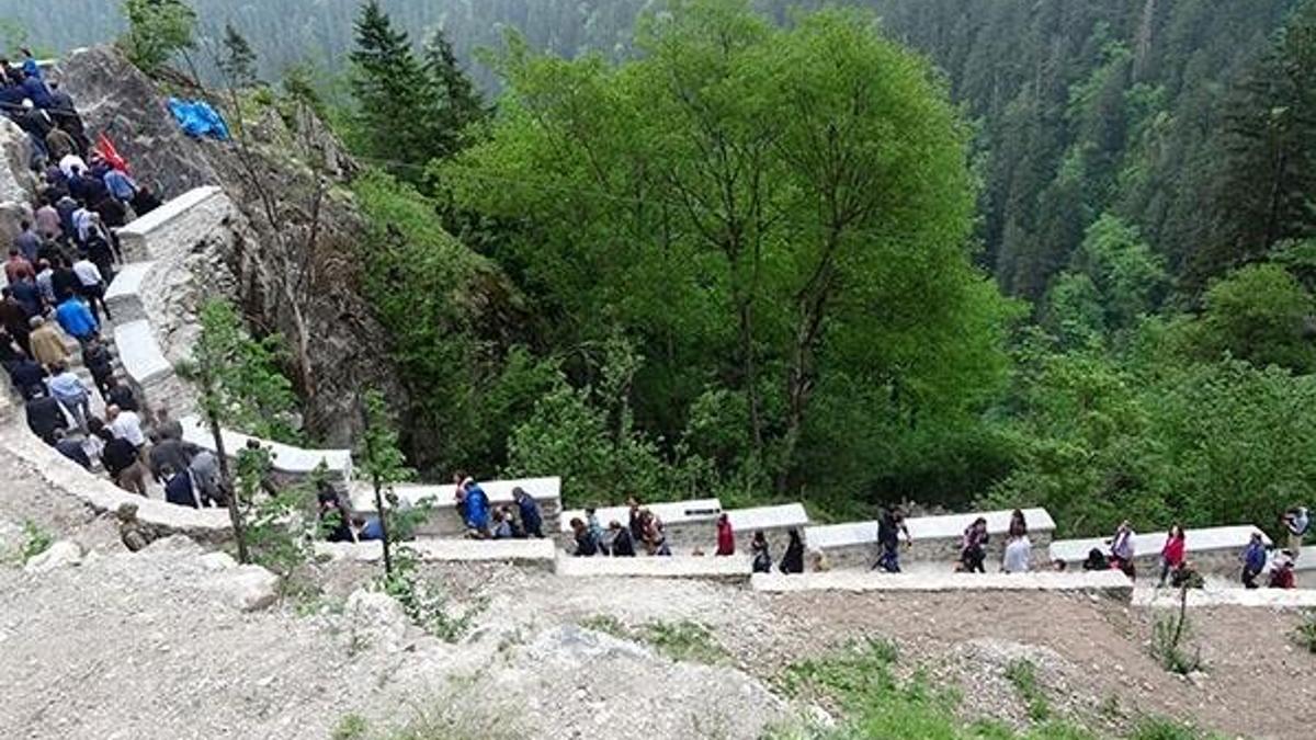 Sümela Manastır'ı ziyarete açıldı