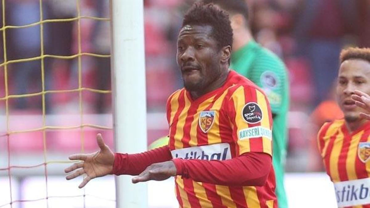 Asamoah Gyan'dan Kayserispor'a haciz!