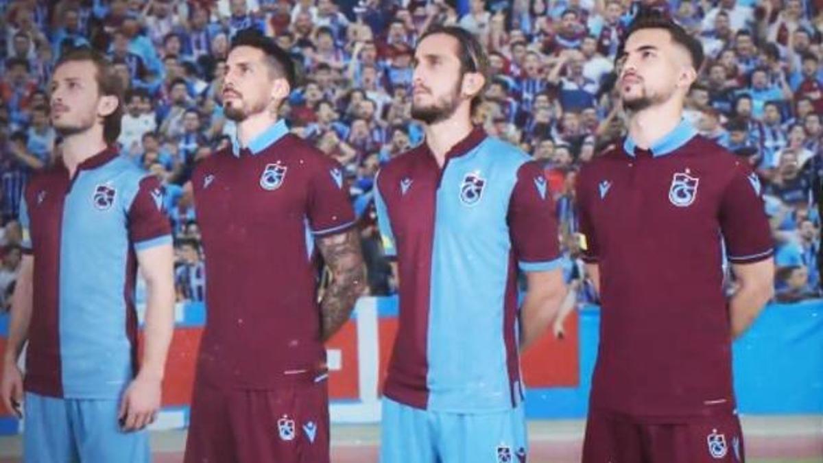 Trabzonspor yeni sezon formalarını tanıttı