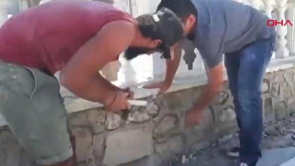 Okul duvarında tesadüfen bulundu! 2 bin 300 yıllık...