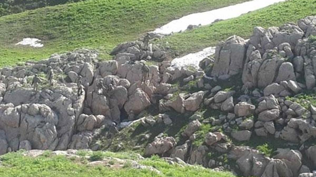 Şırnak'ta 'PKK kampı', 3 katlı mağara kullanılamaz hale getirildi