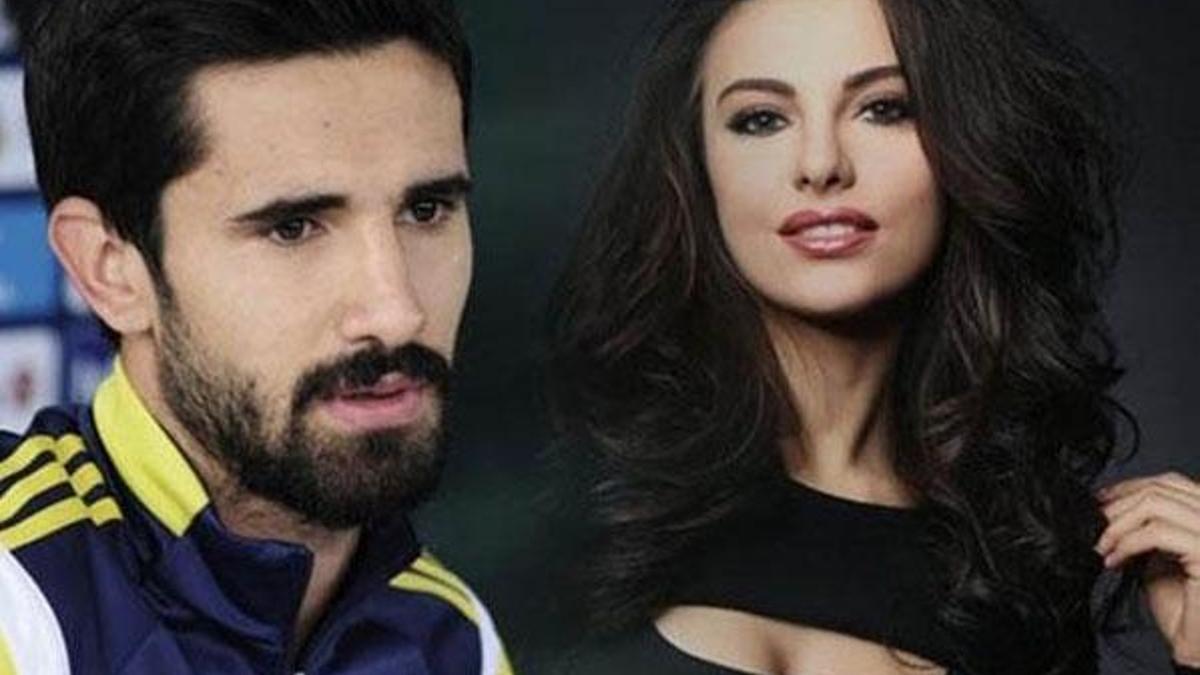 Ünlü çift havalimanını birbirine kattı