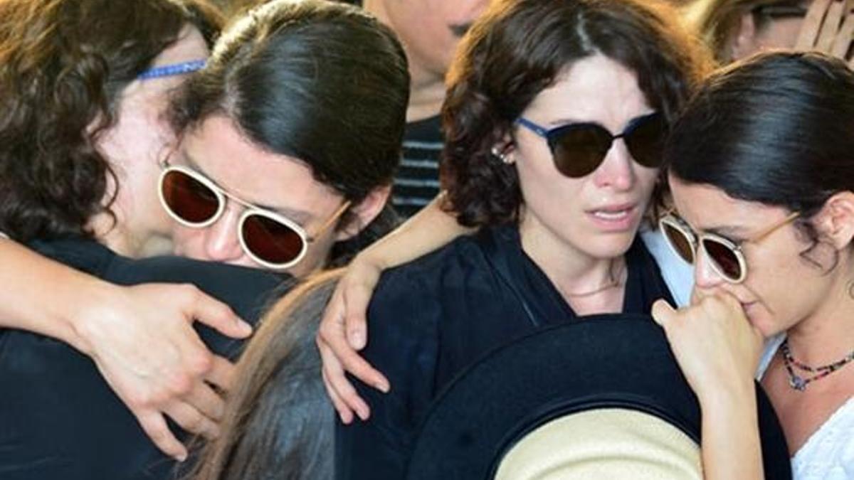 Aykut Cömert'e veda... Beren ile Belçim'in gözyaşları...