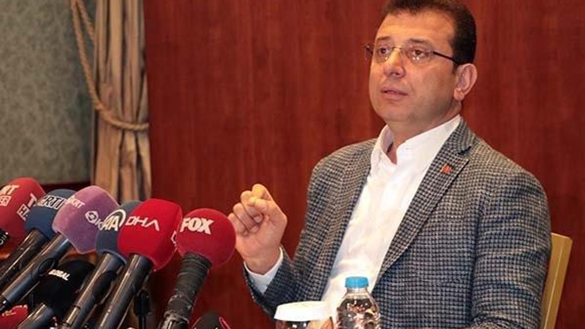İmamoğlu: Valiye gereken işarette bulundum