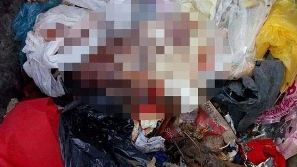 Çöp konteynerinden bebek cesedi çıktı