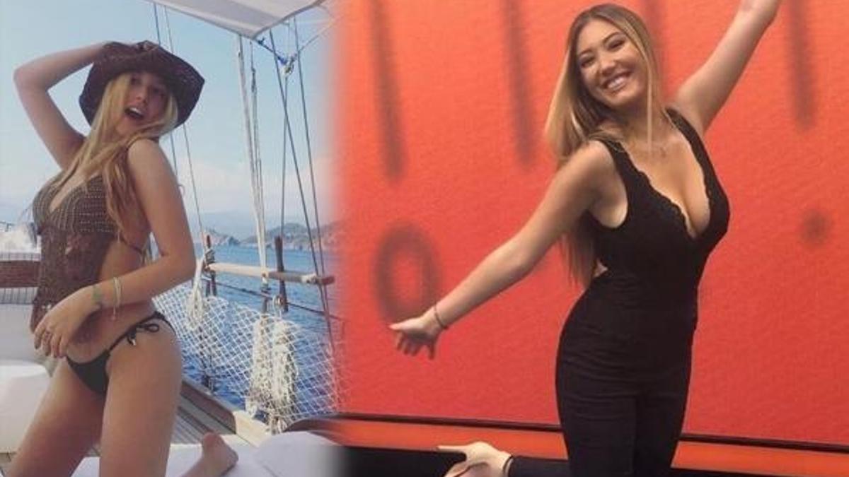 Yasmin Erbil'den derin dekolte