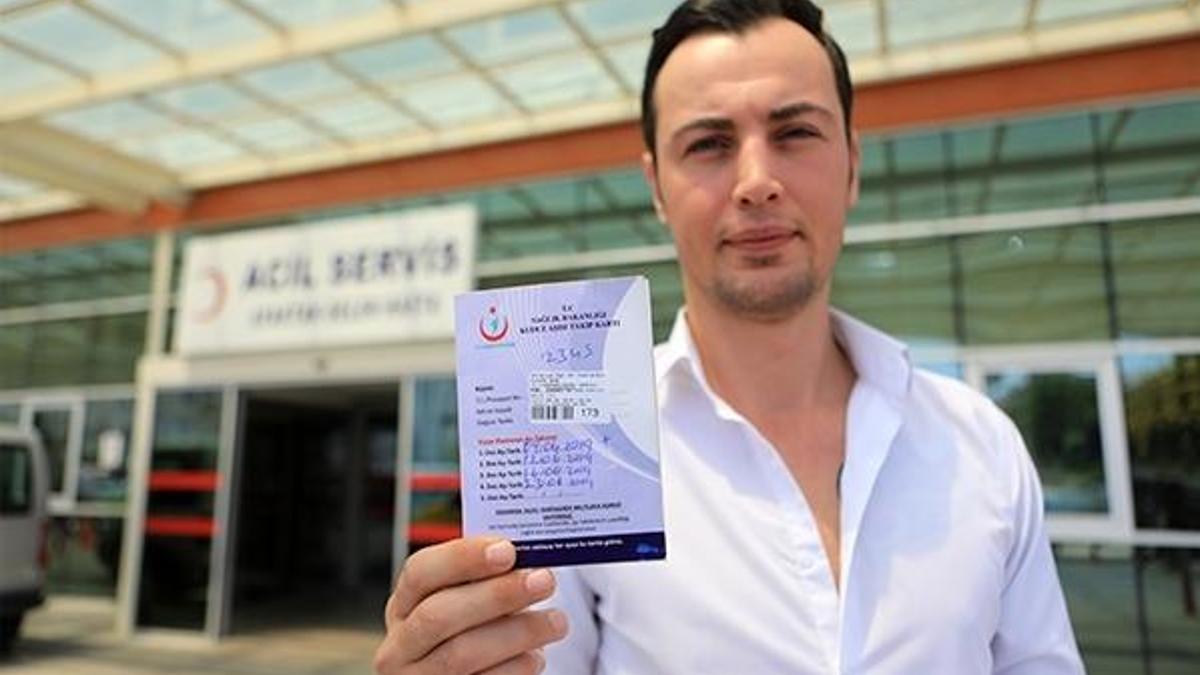 Tartıştığı kişi tarafından ısırılınca kuduz aşısı yapıldı
