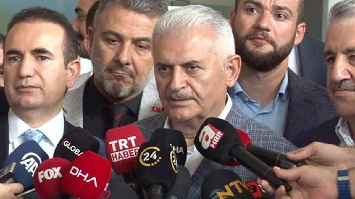 Binali Yıldırım'dan ortak yayın açıklaması