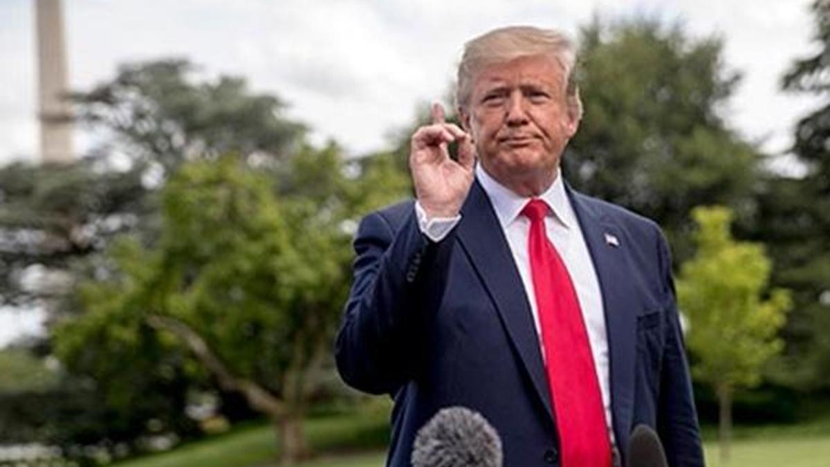 Trump'tan flaş İran açıklaması: Savaş istemiyoruz ama...