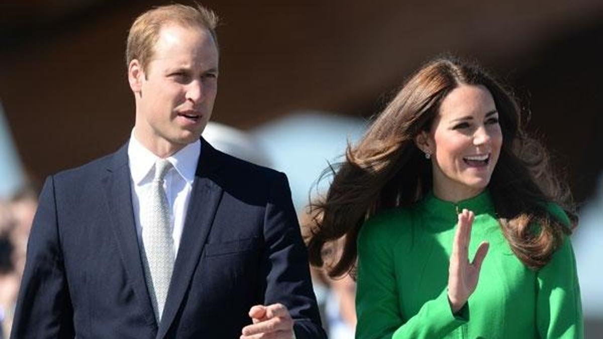 Prens William'ın konvoyundan bir araç kadına çarptı