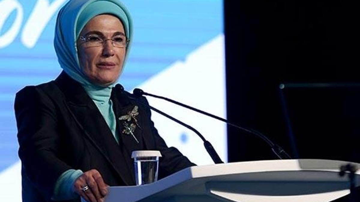 Emine Erdoğan: Hiçbir para bize bir damla su yaratamaz
