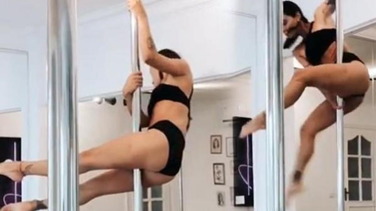 Yasemin Yürük'ten direk dansı şov