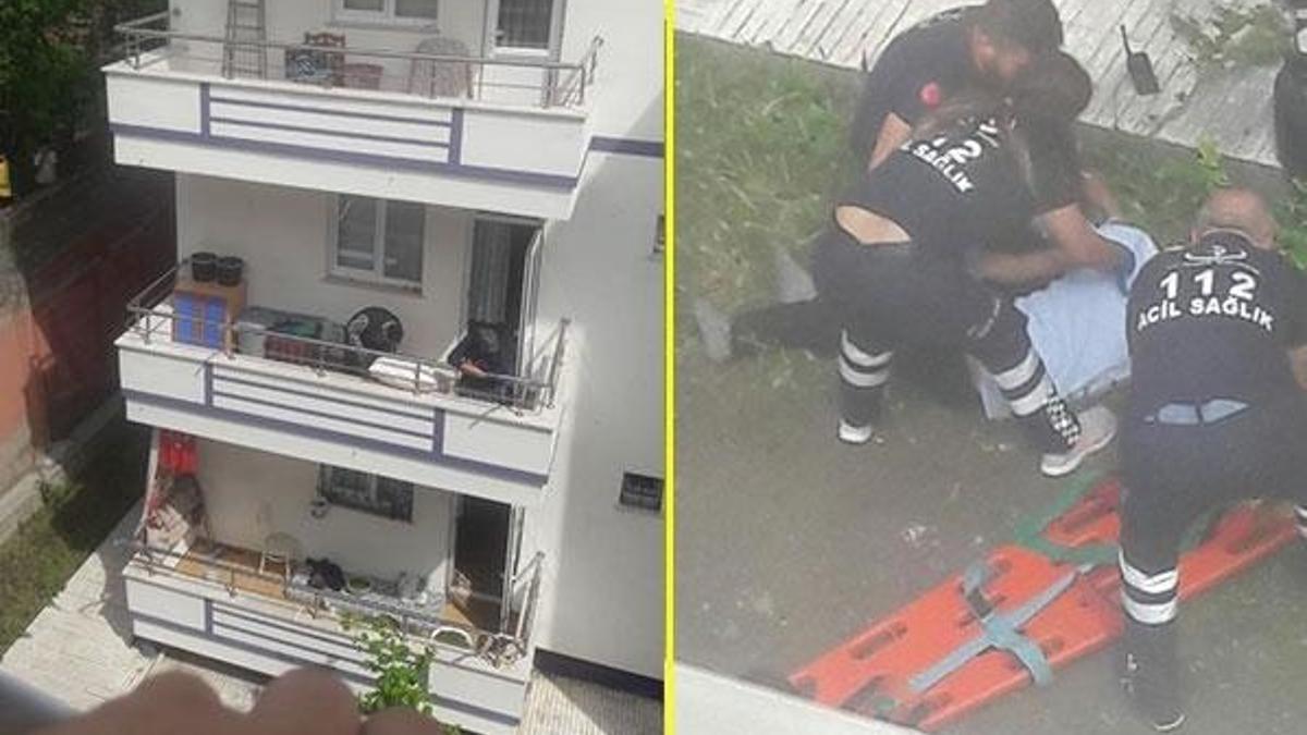 Balkondan düşen KOAH hastası öldü