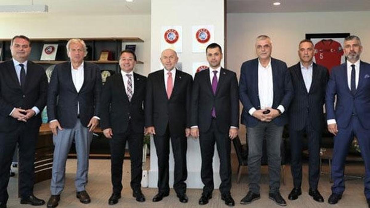 Kulüp başkanlarından Nihat Özdemir'e ziyaret