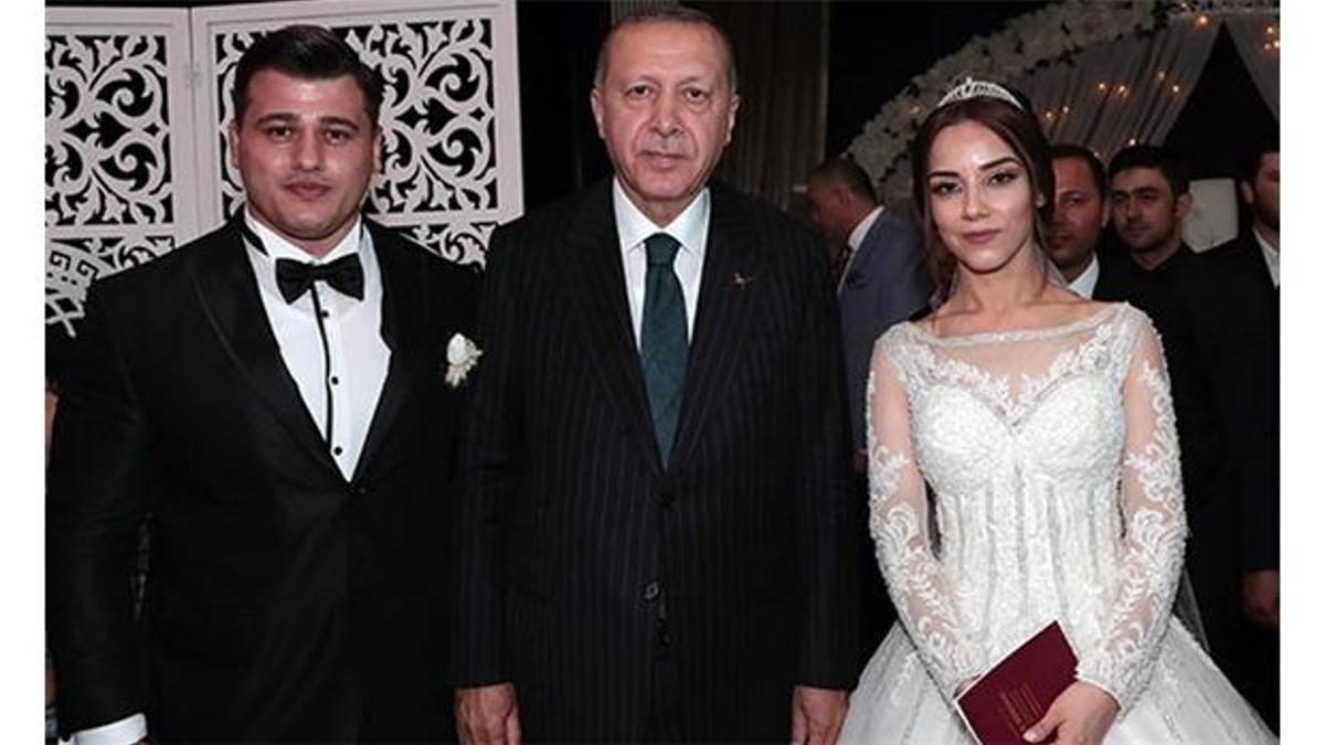 Cumhurbaşkanı Erdoğan, Rıza Kayaalp'in nikah şahidi oldu