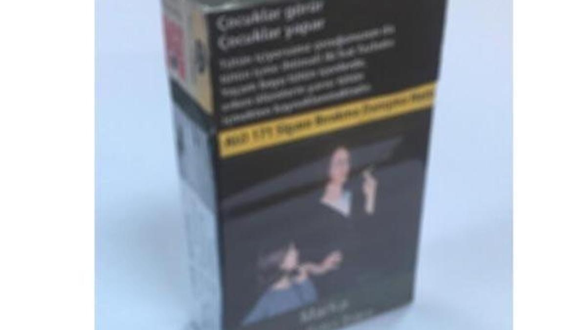 Yeni sigara paketleri ortaya çıktı!
