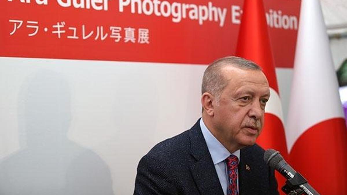Cumhurbaşkanı Erdoğan Japonya'da 'Ara Güler Sergisi'ni açtı