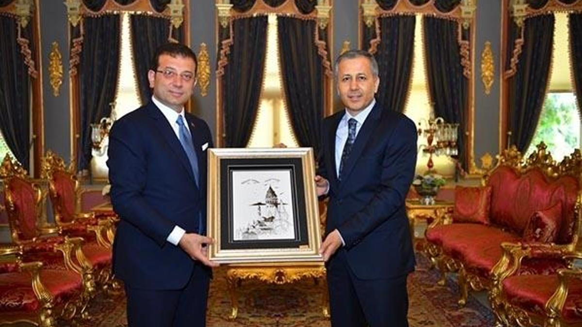 İmamoğlu, İstanbul Valisi’ni ziyaret etti