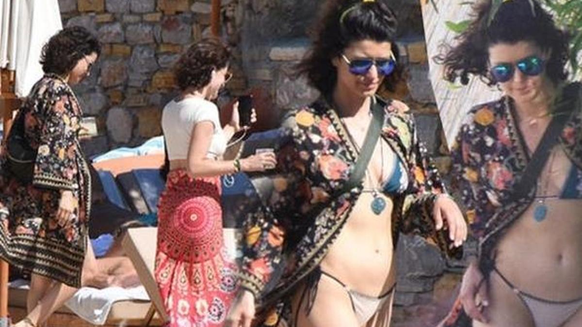 Beren Saat ve arkadaşları tatilde!