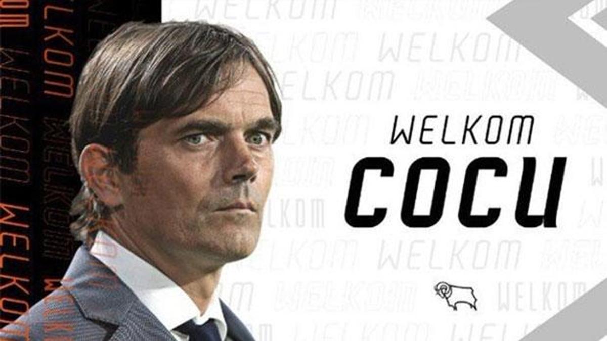 Derby County Phillip Cocu'yu resmen açıkladı!