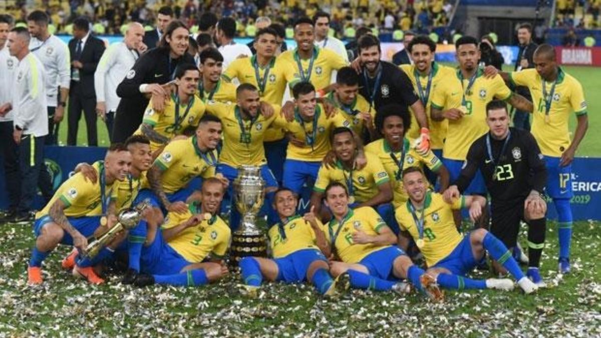 Copa America'da şampiyon Brezilya